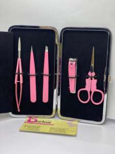 Pinzas de cejas puntiagudas inclinadas de acero inoxidable ecológicas con certificación CE recubiertas de Color Rosa profesional de alta calidad primavera - Product Image 6