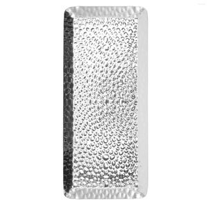 Plateau de service décoratif en aluminium pour la cuisine et la table Plateau gigogne décoratif pour la maison - Product Image 4