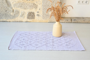Tapis en coton tissé à la main petit tapis pour entrée ou cuisine Option antidérapante Mini tapis pour salon salle de bain au prix de gros - Product Image 2
