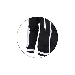 Personnalisé de haute qualité Gym survêtement hommes fermeture éclair à capuche survêtement formation décontracté unisexe ensemble automne saison taille XL élégant survêtement - Product Image 3