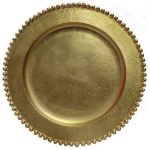 Des assiettes en métal de qualité pour les événements de mariage qui rehaussent l'esthétique de la table et rendent la présentation des aliments plus impressionnante - Product Image 5