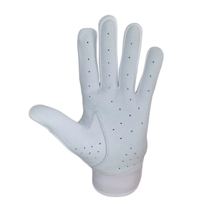 Guantes de bateo de béisbol de cuero originales hechos de cuero genuino Guantes de bateo de béisbol de protección de manos de bajo precio - Product Image 3