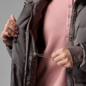 <b>Women</b> Casual <b>Waterproof</b> Breathable Long Puffer Jacket 2026 Factory Rate Thick Polyester Filling Long Sleeves <b>Winter</b> Outdoor <b>Coat</b> - Product Image 6