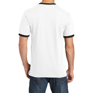 Camisetas Personalizadas con Bordado para Hombre, Corte Holgado, Manga Regular, Cuello Redondo, 100% Algodón, Diseño con Letras - Product Image 3