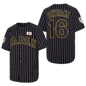 Camiseta de Béisbol Personalizada OEM con Botones, Logotipo Bordado, Secado Rápido, Transpirable, Estilo Profesional, Ropa Deportiva de Alto Rendimiento - Product Image 1