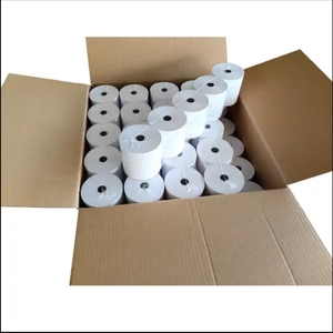 Rollo Jumbo de liberación troquelada de cartón sin carbón con imagen azul personalizada de alta calidad, recubierto de PE/papel de película impresa Digital de silicona - Product Image 2