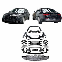 Diffuseur arrière S63 AMG, embouts d'échappement, pare-chocs avant, kit carrosserie pour Mercedes Benz Classe S W223 S450 S500 S350