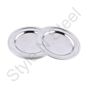 Precio al por mayor Nuevo Juego de 4 piezas Posavasos indios simples Diseño clásico Acero inoxidable Pedido personalizado - Product Image 1