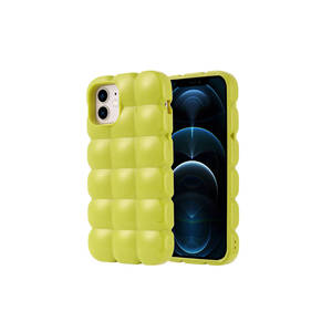 JoieCreatif Dom Dom Edition Premium Glossy Flexible Silicone Case for iPhone 12 <b>XR</b> 7 Plus Anti-Fingerprint TPU Lila Color - Product Image 2