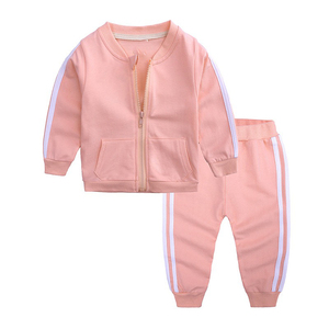 Chándales de lana informales de alta calidad 2025 para niños, conjuntos de ropa de invierno cálido para niños y niñas - Product Image 1