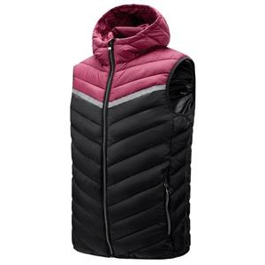 Gilet matelassé en toile pour homme, léger, respirant, imperméable, super chaud, à capuche, pour temps froid, vente en gros 2026 - Product Image 2