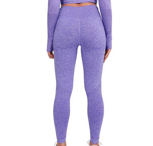 ODM/OEM Dernier design 2026 Pantalons de yoga en coton pour femmes Shorts de yoga Collants Taille en V Leggings courts pour femmes - Product Image 4