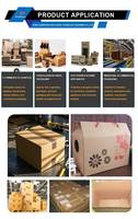 CHENGTENG Plioir-colleuse-aspergeuse entièrement automatique haute vitesse pour boîtes en carton ondulé