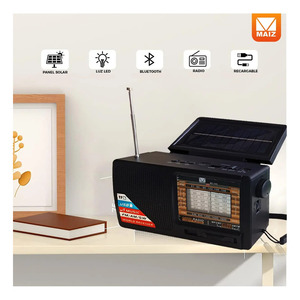 Altavoz Bluetooth con Radio FM, Linterna y Panel Solar Recargable - Colores Surtidos - Product Image 6