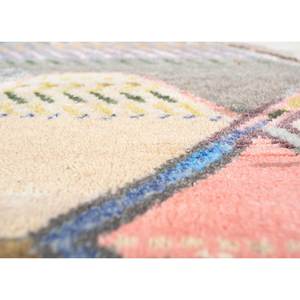 พรมไหมพรมผสมไหมไผ่สีน้ำตาลเบจ แมนชาฮ่า ลายเรขาคณิต รูปทรงสี่เหลี่ยมผืนผ้า สำหรับห้องนั่งเล่น วัยรุ่น และทางเดิน รุ่น Les-1688 - Product Image 3