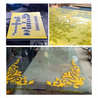 Ruban de protection en PVC pour sablage, film auto-adhésif résistant à l'abrasion pour le sablage des carreaux, du verre et de la pierre