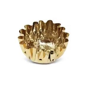 Bol à dattes en métal de style arabe islamique, décoration de table pour le Ramadan, plat de service pour fruits, décoration élégante pour la maison, compatible micro-ondes, durable - Product Image 1