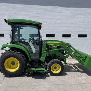 Tracteur à cabine compacte Johnn Deeree 3046R 45HP avec roue de tondeuse à gazon 4WD - Product Image 5