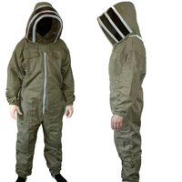 Superventas 100% algodón traje de apicultura de cuerpo completo mono de trabajo personalizado con excelente seguridad al por mayor