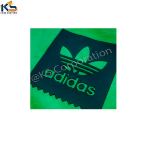 Etiqueta de PVC de transferencia de calor de silicona personalizada para ropa y zapatos letras de goma en relieve para impresión por transferencia impresión lavable - Product Image 2