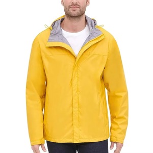 Winter Fashion Men's Windbreaker Jacket Hooded <b>Stand</b> Collar Outdoor Casual Streetwear Breathable Quick Dry High Street Style - Product Image 1