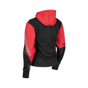 Vente en gros de sweats à capuche pour hommes en coton polaire CE pour moto protecteurs amovibles sweats à capuche en Kevlar polaire pour femmes avec protection - Product Image 2