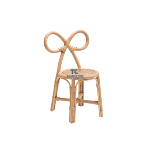 เก้าอี้หวายสำหรับเด็กเฟอร์นิเจอร์หวายทนทานสำหรับตกแต่งภายในผลิตจากเวียดนาม - Product Image 3