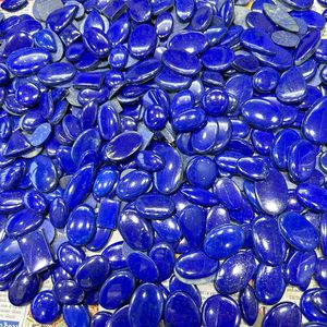 Gran lapislázuli cabujón de alta calidad/piedra de Palma AAA + 25mm a 30mm - Product Image 4