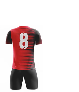 Kit de maillot de football Maillot de football confortable Maillot de football de haute qualité 100% Polyester Club Ensembles d'uniformes de football - Product Image 1