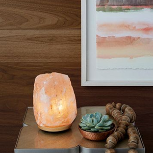 Lámpara de Sal Blanca del Himalaya Hecha a Mano, Lámpara Decorativa de Cristal Natural para Dormitorio, Oficina, Spa, Yoga, Meditación, Luz Ambiental, Regalo - Product Image 3