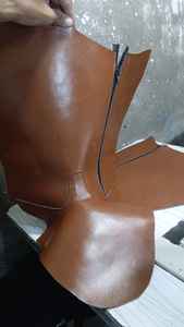 Botas de Montar a Caballo Largas Personalizadas CUSTOM SF 001 OEM con Logotipo Personalizado en Relieve, Estilo Ecuestre Occidental, Cuero Genuino, Accesorio de Moda para la Vida Diaria - Product Image 2