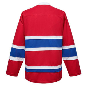 2025 nouveaux ensembles de maillots de Hockey sur glace personnalisés pour hommes uniforme de Sport en gros de haute qualité 100% Polyester avec la dernière conception - Product Image 2