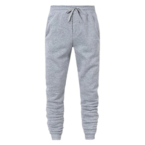 Custom Fleece Winter Men Joggers Sets Blank Sweat Suits Long Sleeve Thick 2 Piece tracksuit for man 100% cotton - Product Image 4