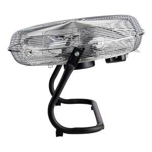 Ventilador de Piso Multiusos VS58 de 100W y 45cm con 3 Aspas Plateadas y Negras, Ventilador de Torre y Pedestal de Alta Velocidad - Product Image 4