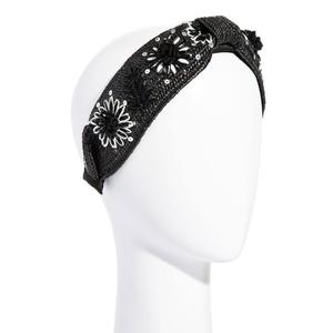 Elegante banda para el cabello con cuentas de semillas con diseño de cuentas hecho a mano para mujeres, banda para el cabello con cuentas coloridas completamente personalizada - Product Image 2