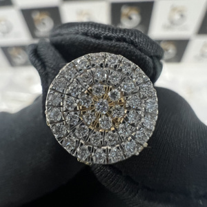 Pendientes de Diamantes Cultivados en Laboratorio VVS para Mujer, Clásicos, Oro Sólido de 14k, Certificación IGI, Corte Cojín - Product Image 4