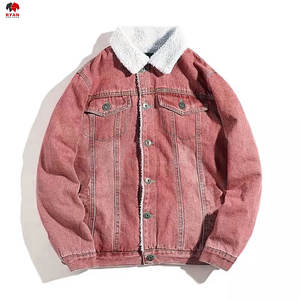 Veste en jean personnalisée Ryan Pro Gear pour hommes, fermeture à boutons, tissu confortable avec logo personnalisé, ODM OEM - Product Image 3