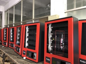 Hot bán <span class=keywords><strong>24</strong></span> giờ công suất lớn tự động combo đồ ăn nhẹ đồ uống thực phẩm Máy bán hàng tự động - Product Image 2