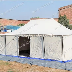 2024 nouveau pôle tente de réfugié feu rayonnant étanche facile à installer pôle tente confortable hauteur et espace mobile pôle tente - Product Image 1