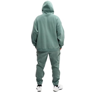 Venta caliente Sweat Suit Fleece 2 Piezas Hombres Chándal Fitness Trabajo Prendas de abrigo en blanco Slim Fit Chándales Hombres Mujeres Muy elegante - Product Image 2