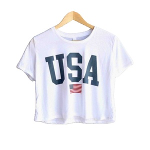 Camiseta Personalizada para Mujer, Estilo Urbano, Transpirable, Manga Corta, Proveedor OEM de Pakistán - Product Image 2