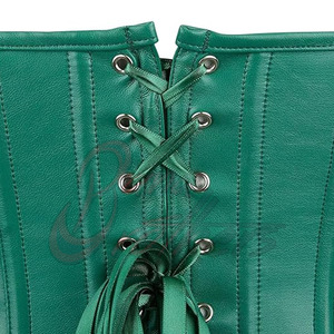 Corset en cuir pour femme grande taille, design personnalisé, style unique, pour adulte - Product Image 4