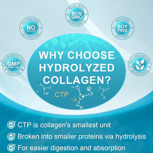 OEM/ODM ลดเลือนริ้วรอย ช่วยเพิ่มความยืดหยุ่นของผิว เสริมสร้างความแข็งแรงของกระดูก คอลลาเจนเปปไทด์ไฮโดรไลซ์แบบซอฟเจลสำหรับผู้ใหญ่ - Product Image 2