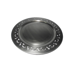 Plato y plato de servicio de diseño Simple de nuevo estilo, vajilla de buena calidad, placa de cargador de Metal, uso para catering a precio de exportación - Product Image 3