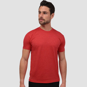 Camiseta de Cuello Redondo para Hombre, Talla M, Color Verde Musgo, Mezcla de Algodón Supima, Camiseta Blanca de Algodón Supima, Estilo Minimalista y Básico - Product Image 4