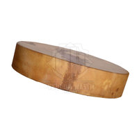 Natural Calf Skins Djembes & Tambourine Snare Drum Full Animal Head Birch Wood Chamber High Land Style Customized Color Logo