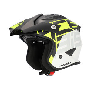 Casco da Corsa Flip-up Acerbis ARIA SPORT JET Taglia XL con Chiusura Rapida per Moto e Motociclismo in Materiale PC e ABS - Product Image 1