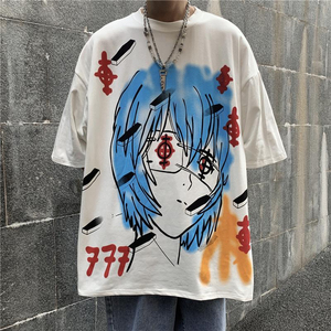 Camiseta de algodón grueso de talla grande para hombre, 100% algodón, personalizada, de peso pesado, OEM, estilo holgado, sin estampado, camiseta extragrande - Product Image 5