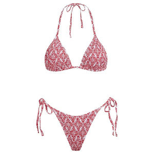 Conjunto de Bikini para Mujer a Precio Razonable, Ligero, Calidad Premium, Mejor Material, Mejor Diseño, Estilo sin Mangas, Transpirable en la Parte Delantera, Secado Rápido - Product Image 1