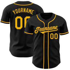Custom Embroidery Logo Name Gradient Color <b>Baseball</b> Shirt Digital Printed Quick Dry Polyester USA Size Men's <b>Baseball</b> Jersey - Product Image 4